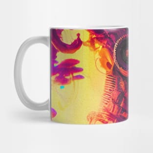 Abstract Another World Alien Mug